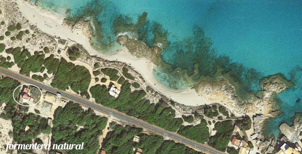 Apto Mar De Es Calo, A Metros De La Playa - Formentera Natural Luaran gambar
