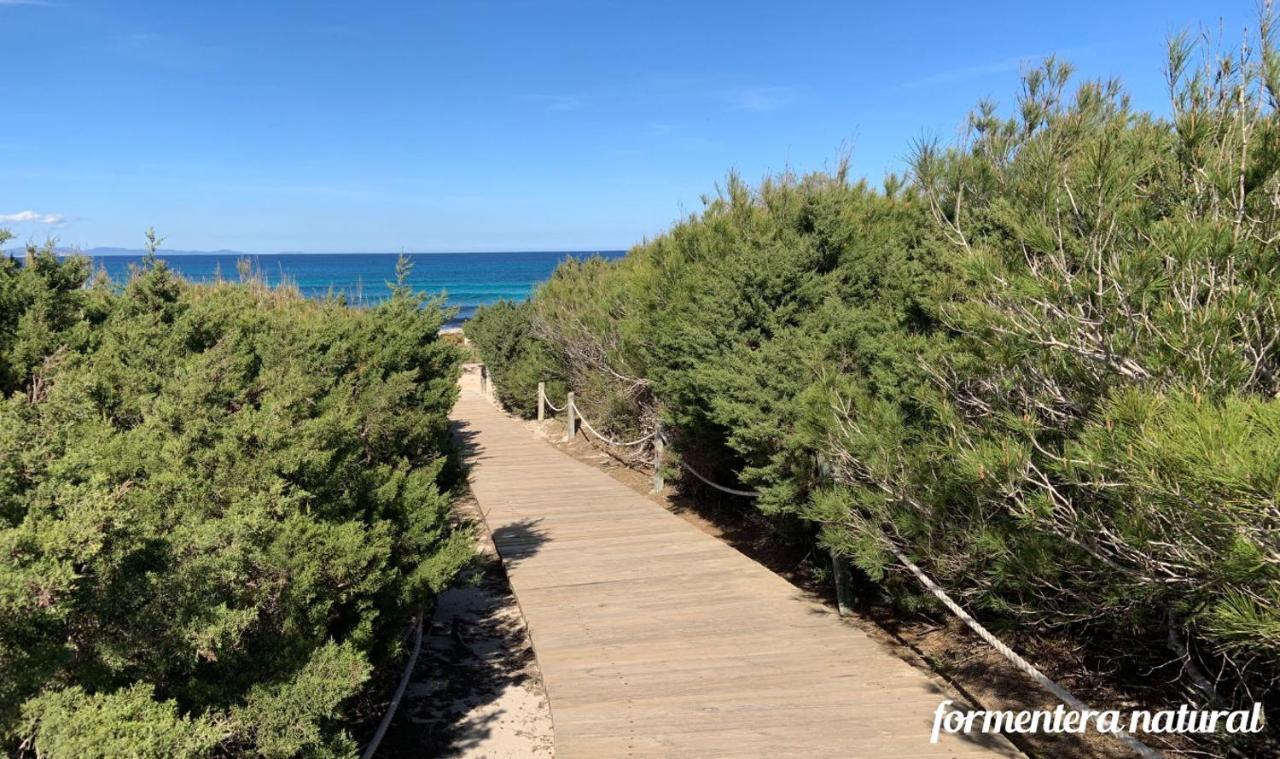 Apto Mar De Es Calo, A Metros De La Playa - Formentera Natural Luaran gambar